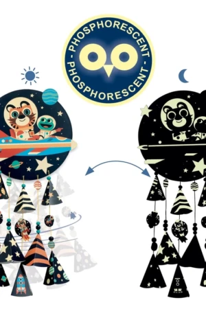 Phosphorescent toy windcatcher